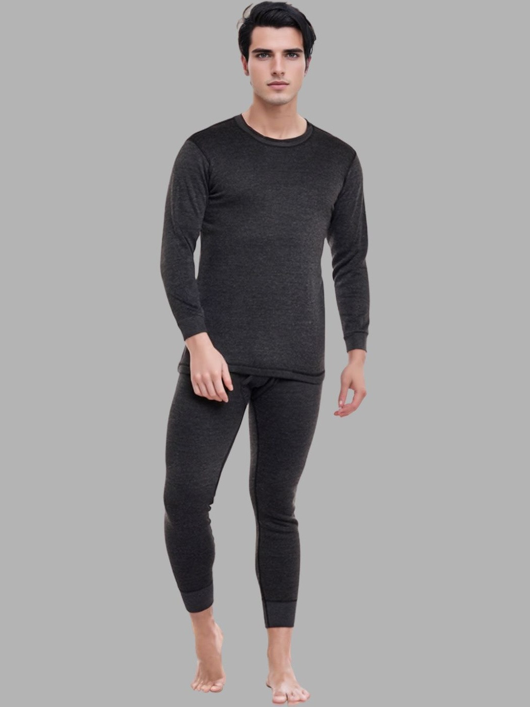 MACK JONNEY Men Winter Body Warmer Breathable & Quick-Drying Thermal Set