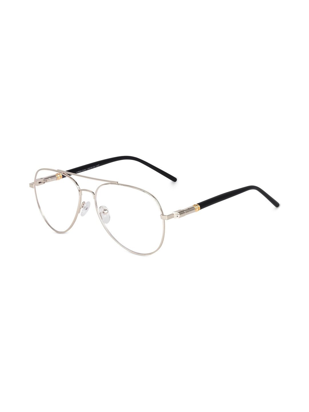 LIZA ANGEL Unisex Clear Lens Aviator Sunglasses