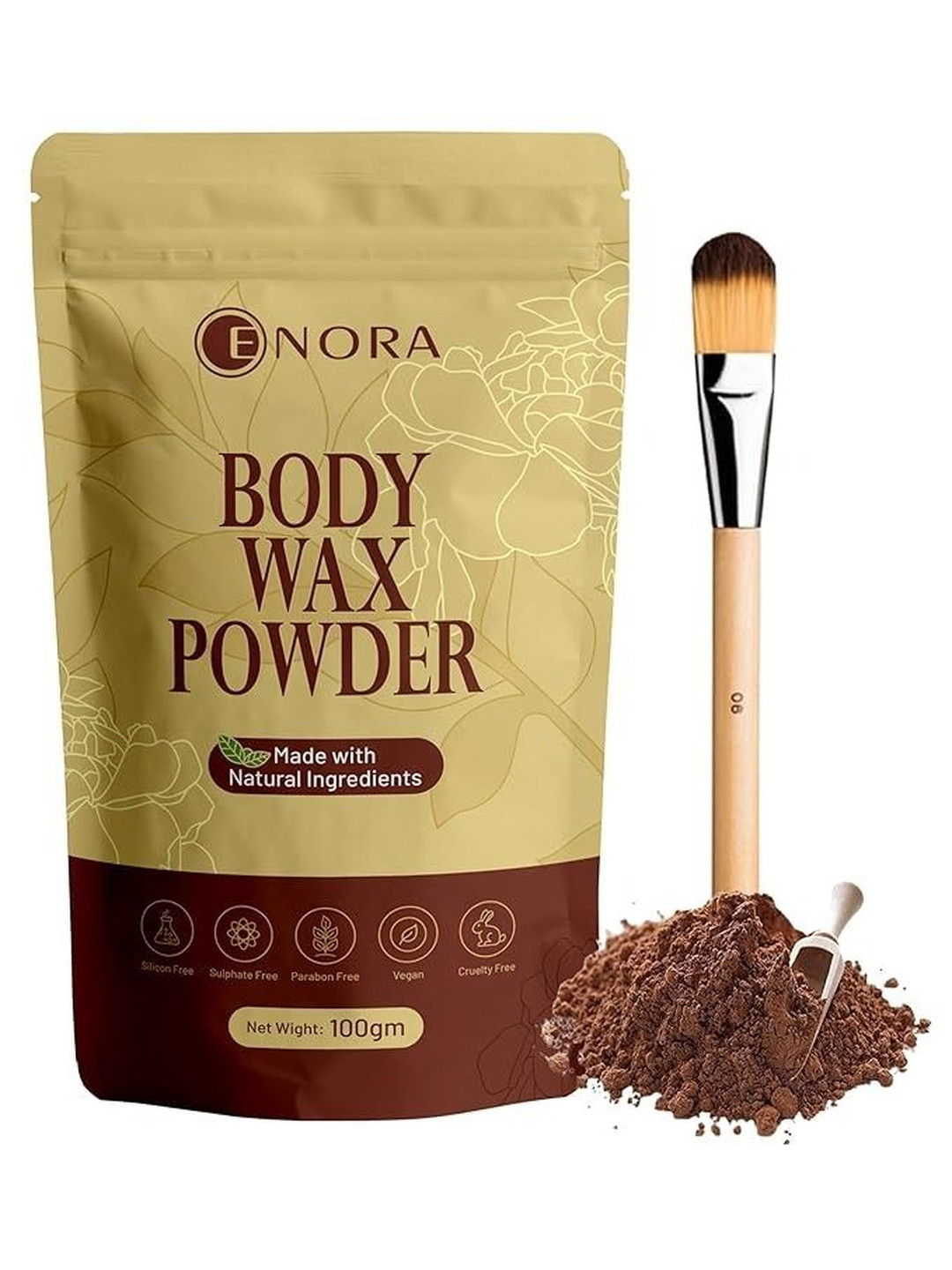 ENORA Herbal Hair Removal Wax Powder - 100 g