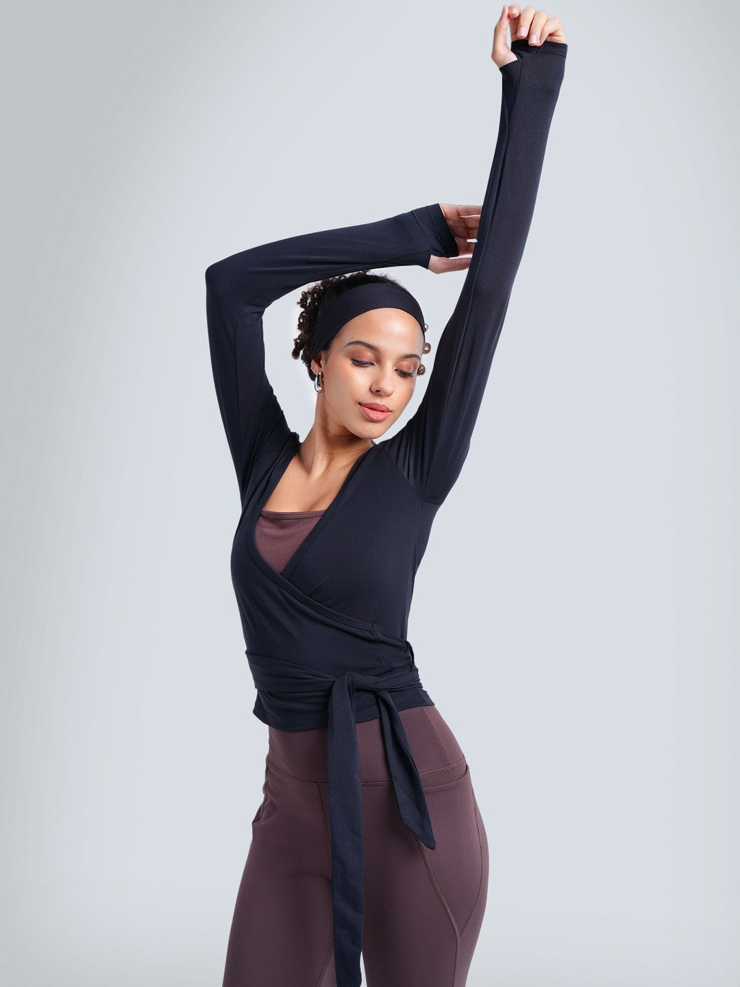 CAVA Women Cotton Wrap Top