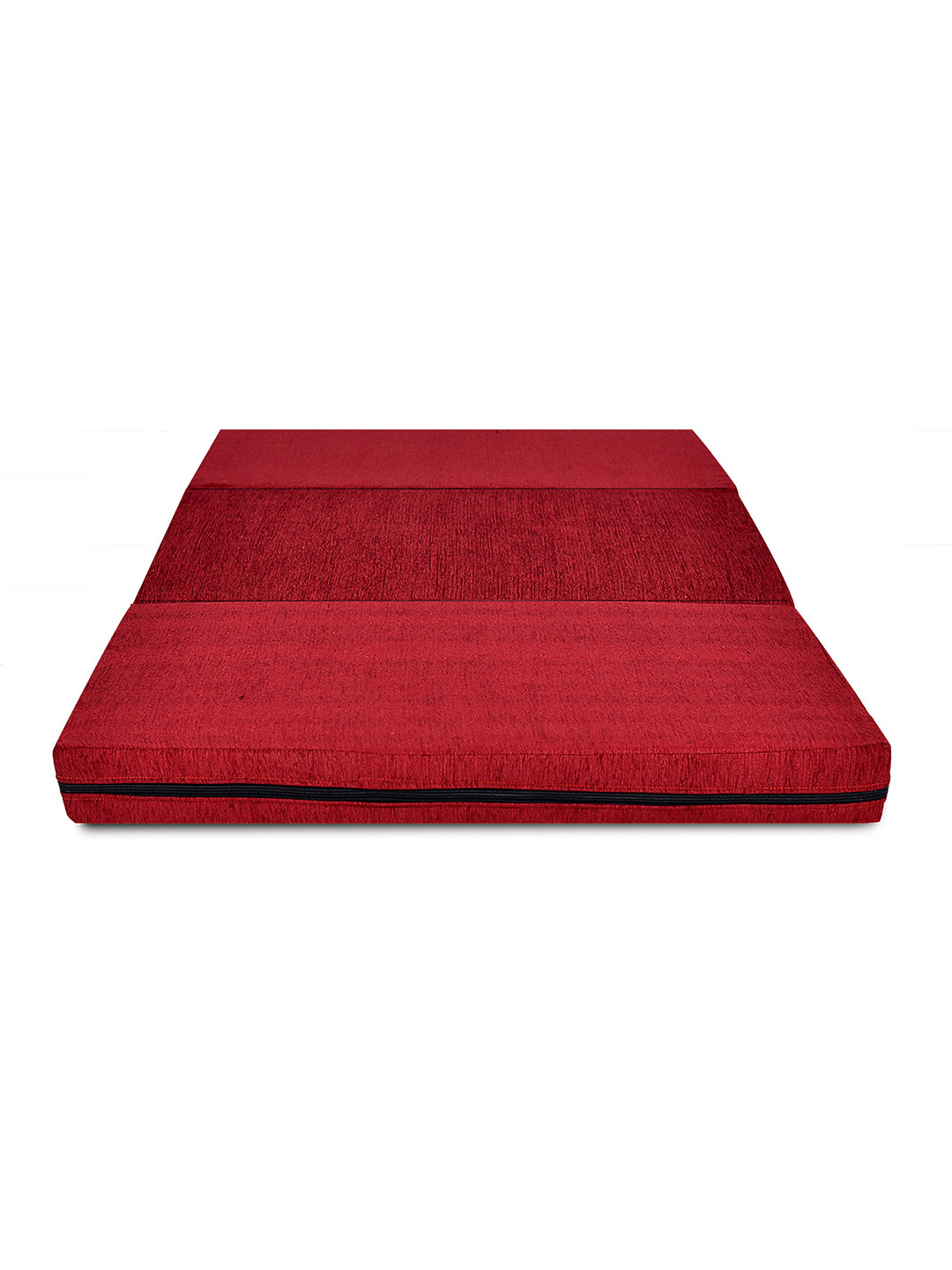 FRIENDS LIFE Maroon 2 Seater Fold Out SofaCumBed