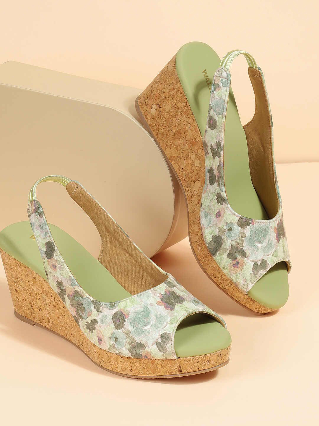 WALKWAY by Metro Women Printed High-Top Wedge Heels