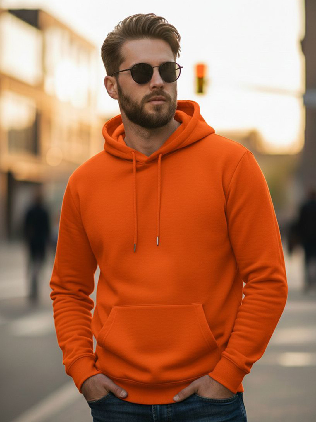 MACK JONNEY Men Hooded Sweatshirt