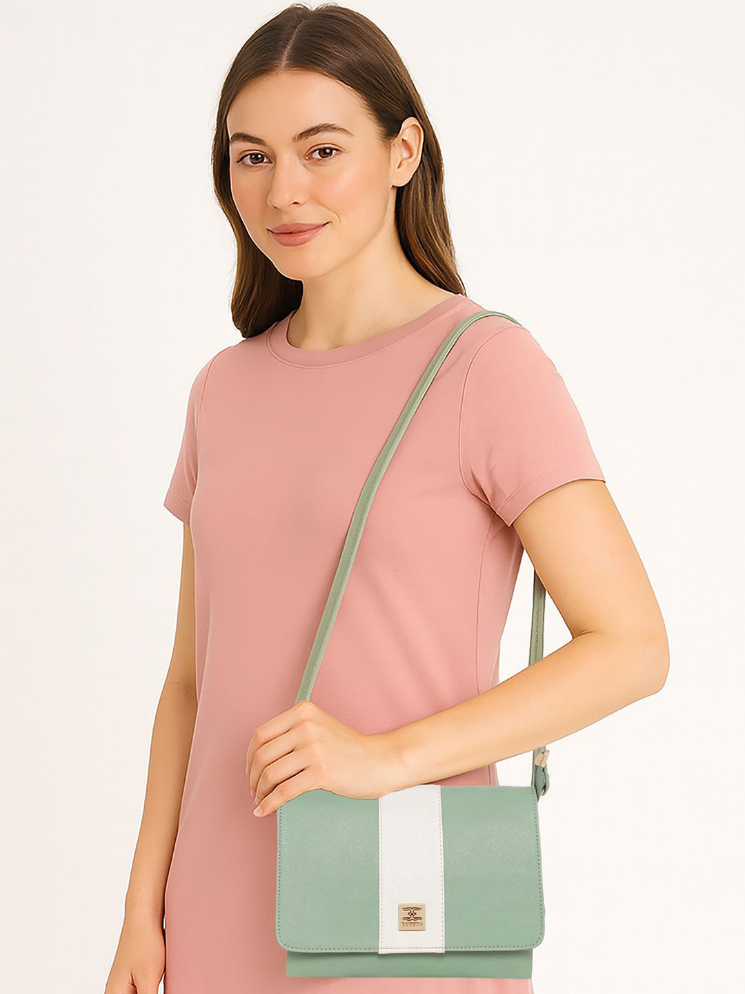 ESBEDA Bobbie Colourblocked Crossbody Sling Bag