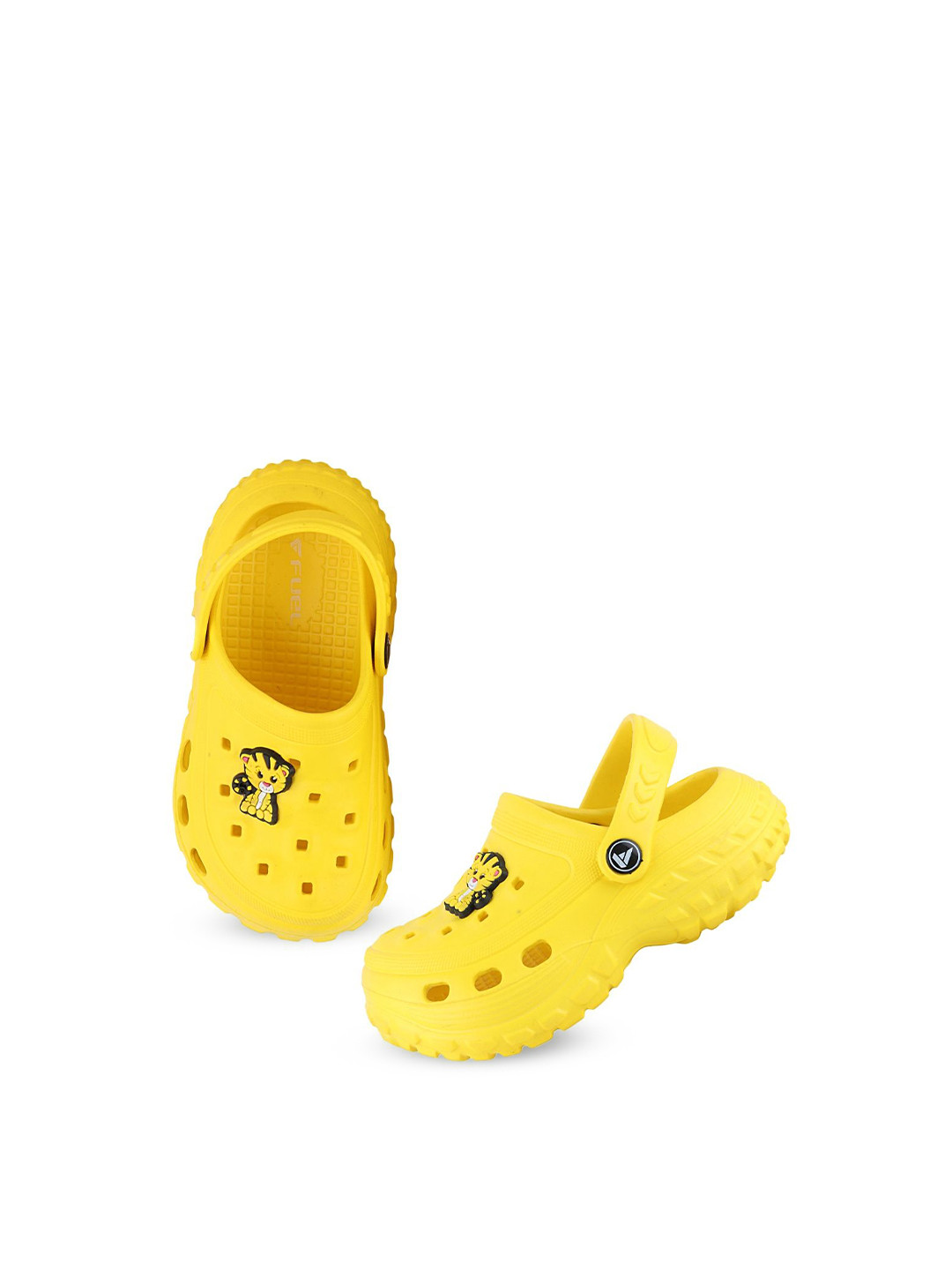 FUEL Poddle Kids Charms Detailed Clogs