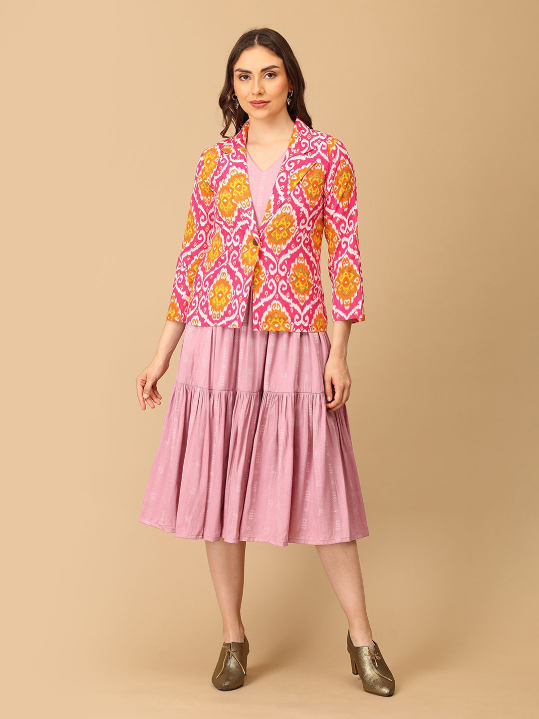 The Woman Store A-Line Midi Dress