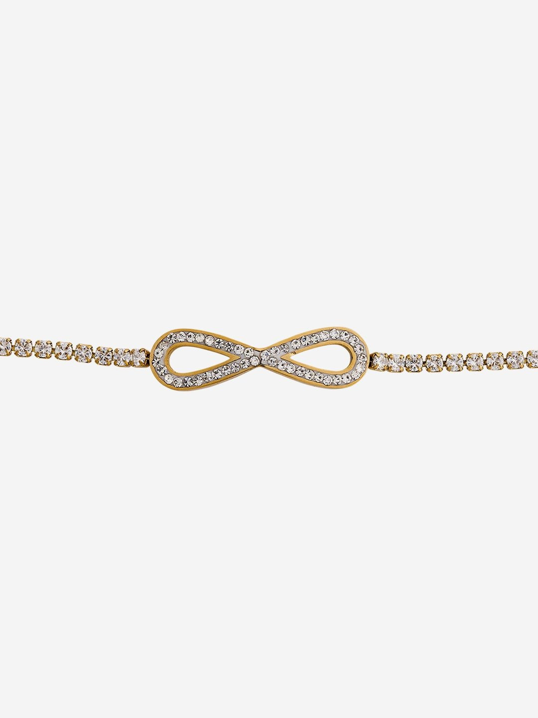Kushal's Fashion Jewellery Women Gold-Plated Link Bracelet