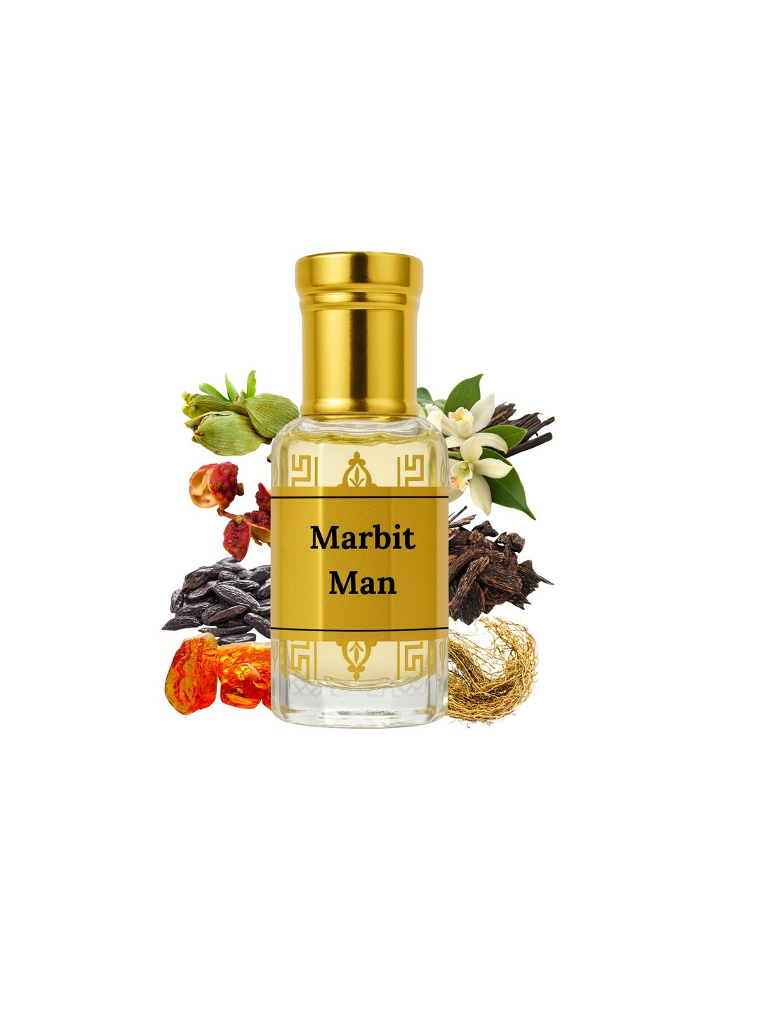 Ali Perfumes Marbit Man Unisex Long Lasting & Alcohol Free Attar - 6 ml