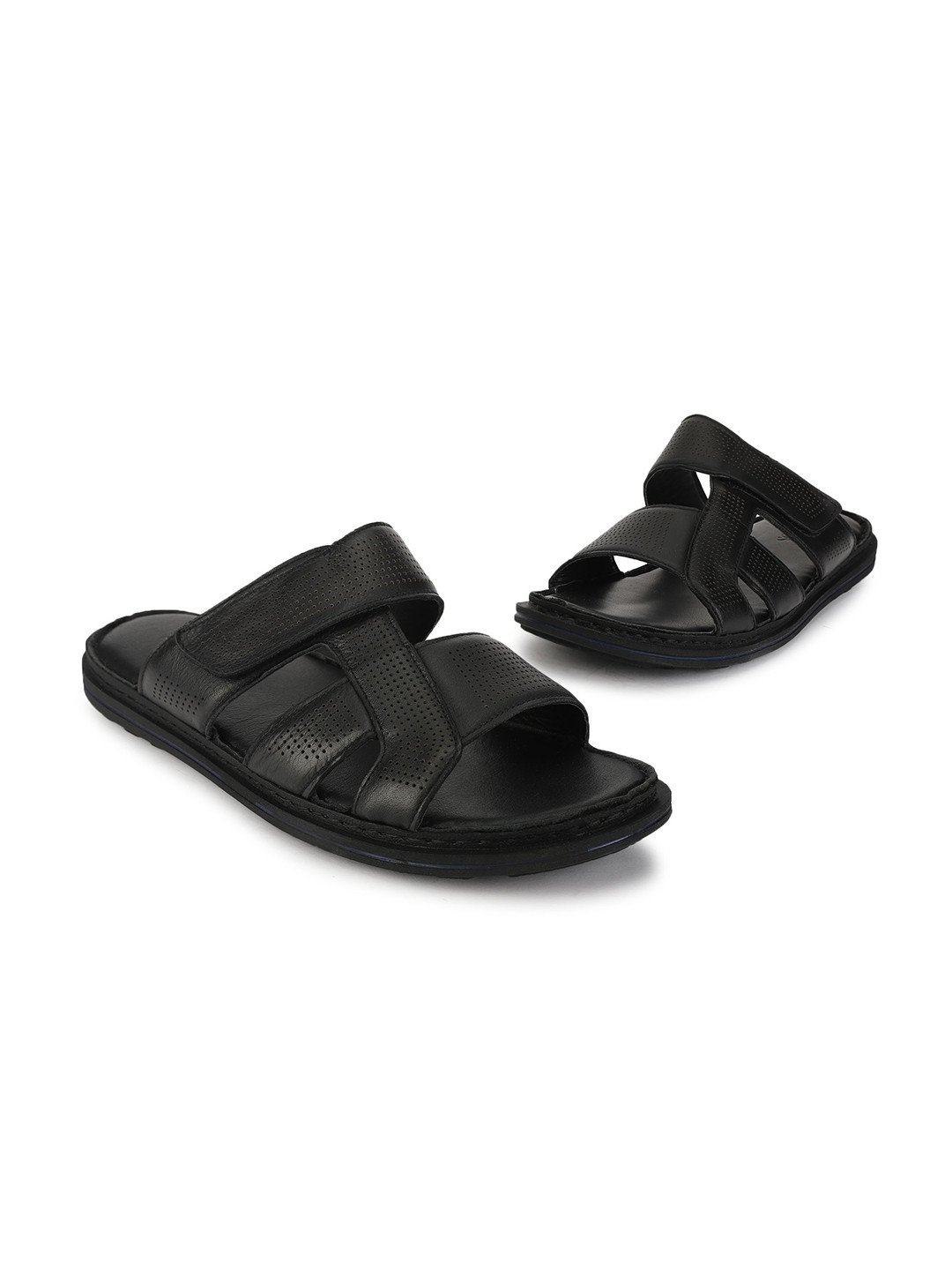 Woods Men Leather Comfort Sandals