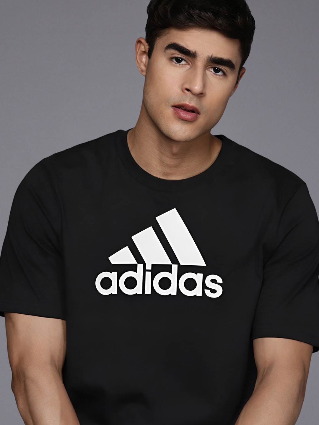 ADIDAS Brand Logo Printed T-shirt