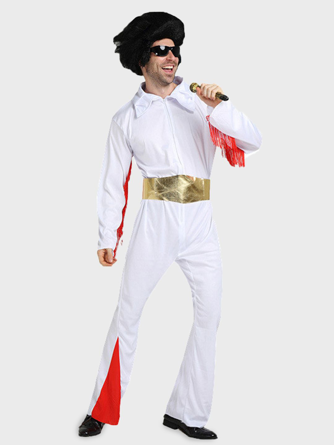 Little Surprise Box LLP Disco King Rock N Roll Singer Halloween Costume Fancy Dress
