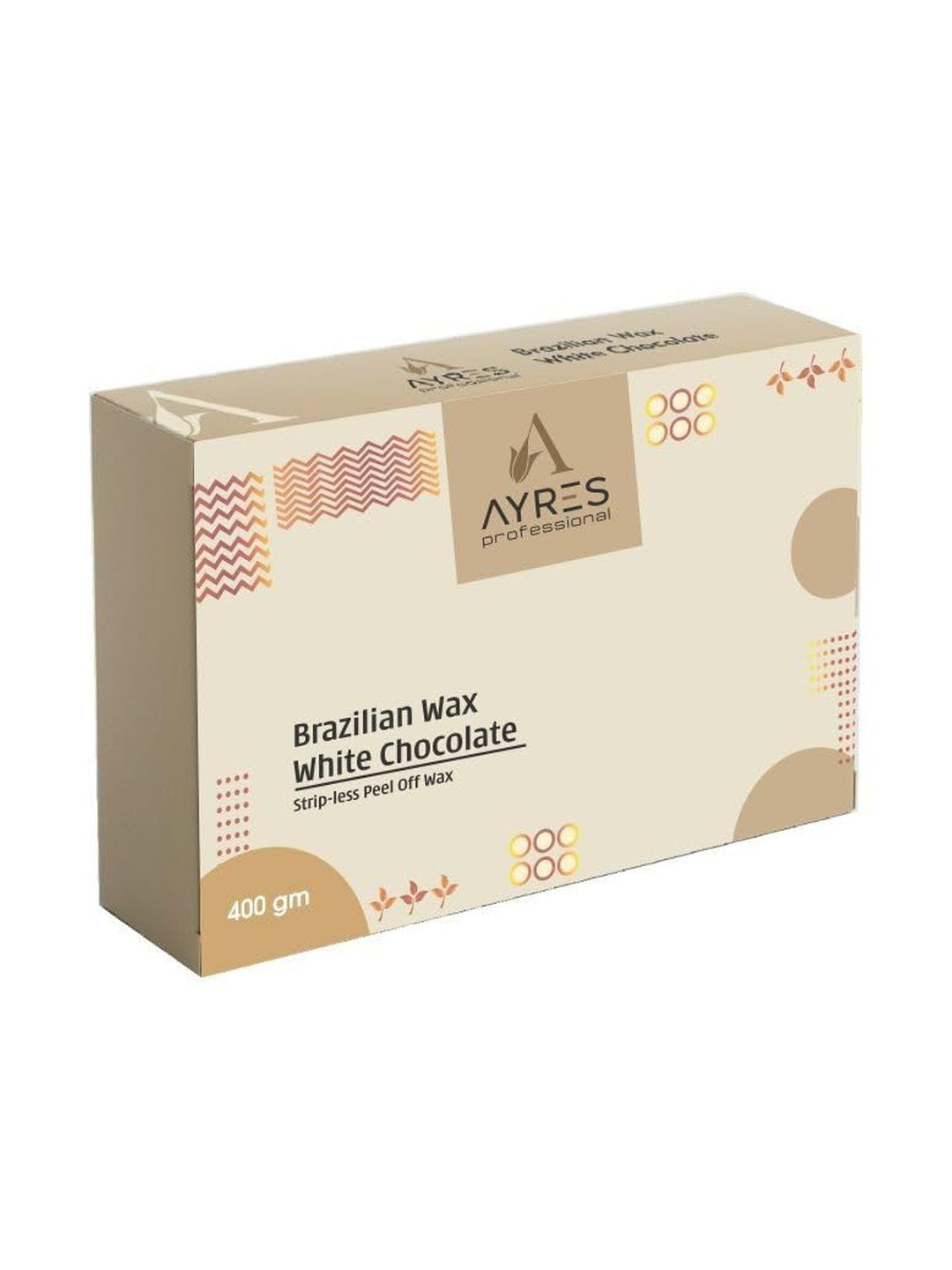 AYRES PROFESSIONAL Brazilian White Chocolate Wax - 400 g