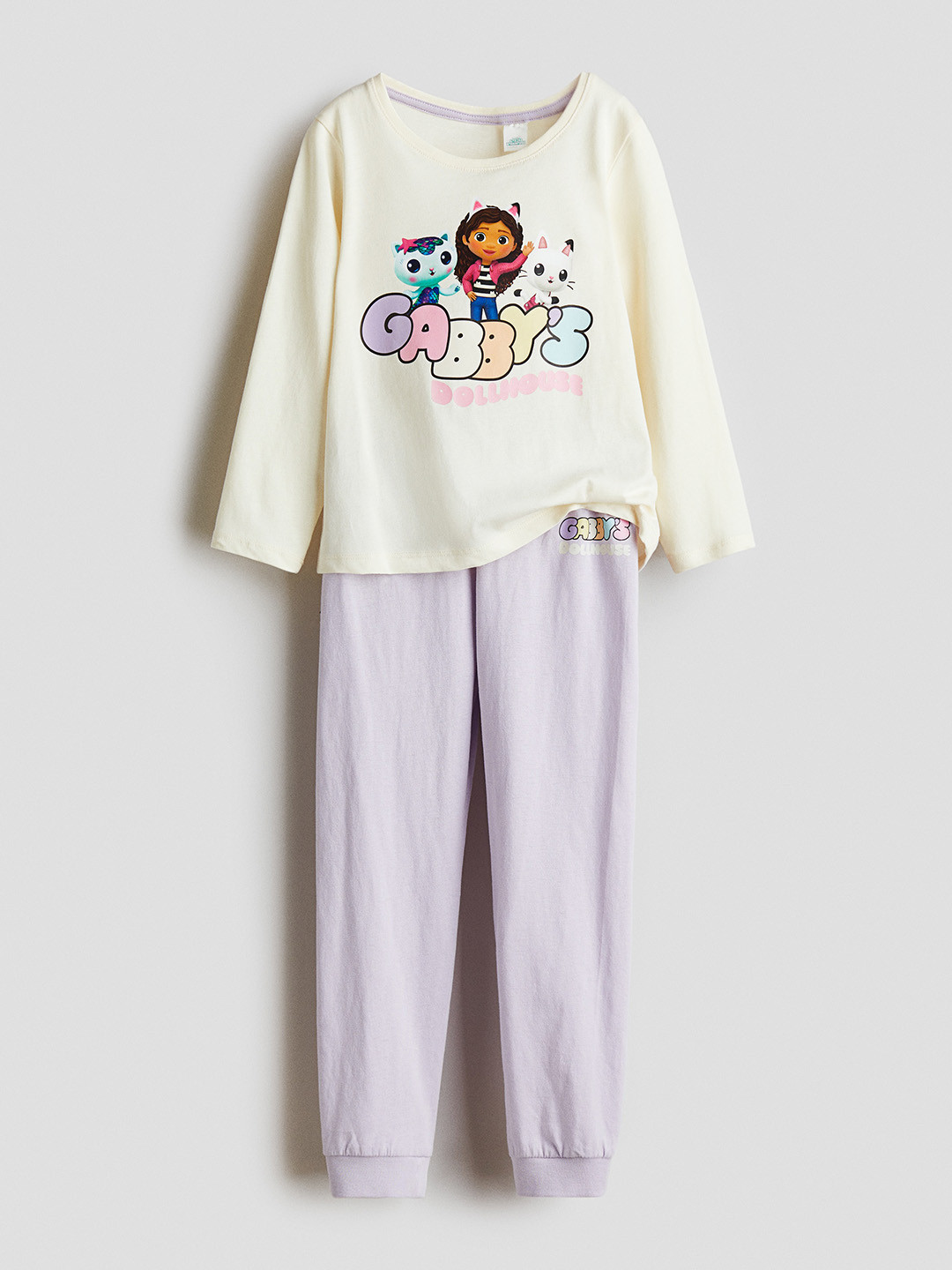 H&M Girls Jersey Pyjamas Night Suit