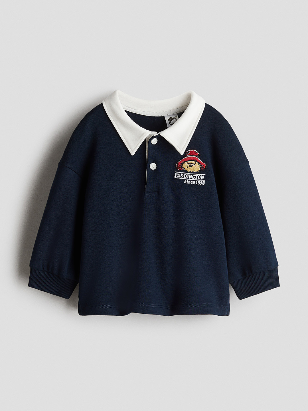 H&M Boys Embroidery-Detail Rugby Shirt
