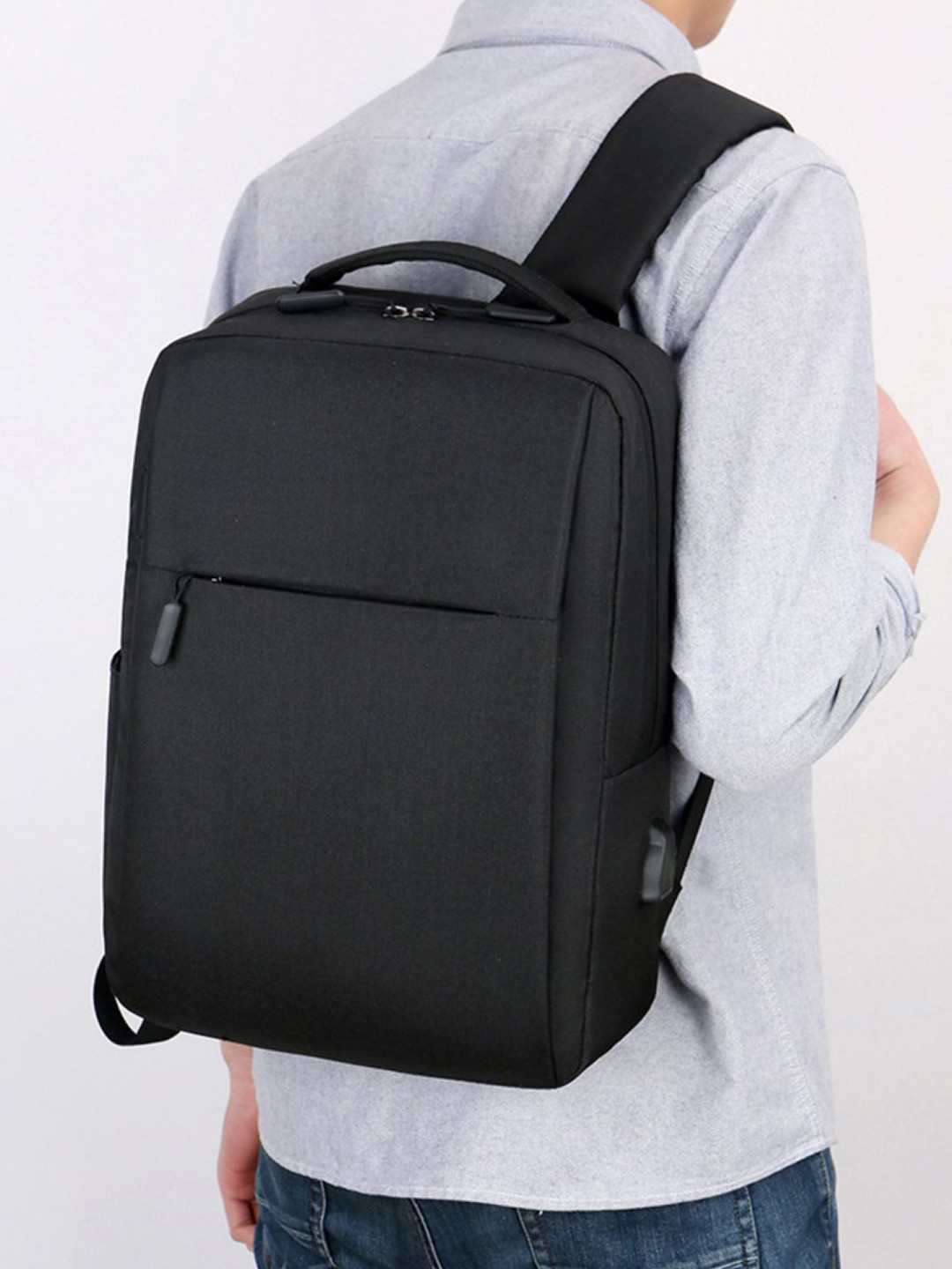 StyleCast Men Backpack with USB Charging Port