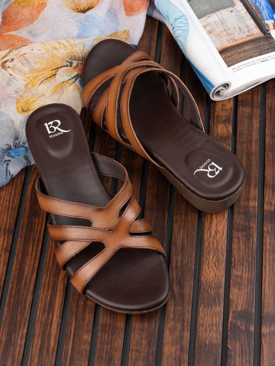 13 Reasons Women Genuine Leather Wedge Sandals with Tassels