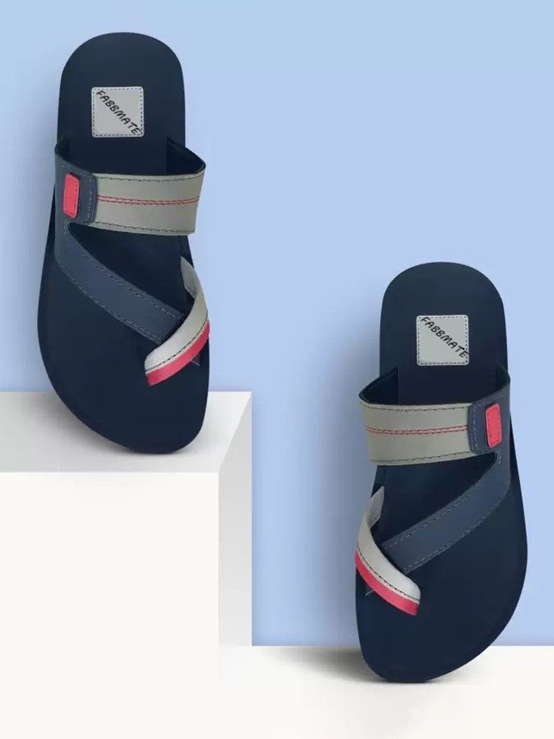 FABBMATE Men Synthetic Slip-On Comfort Sandals