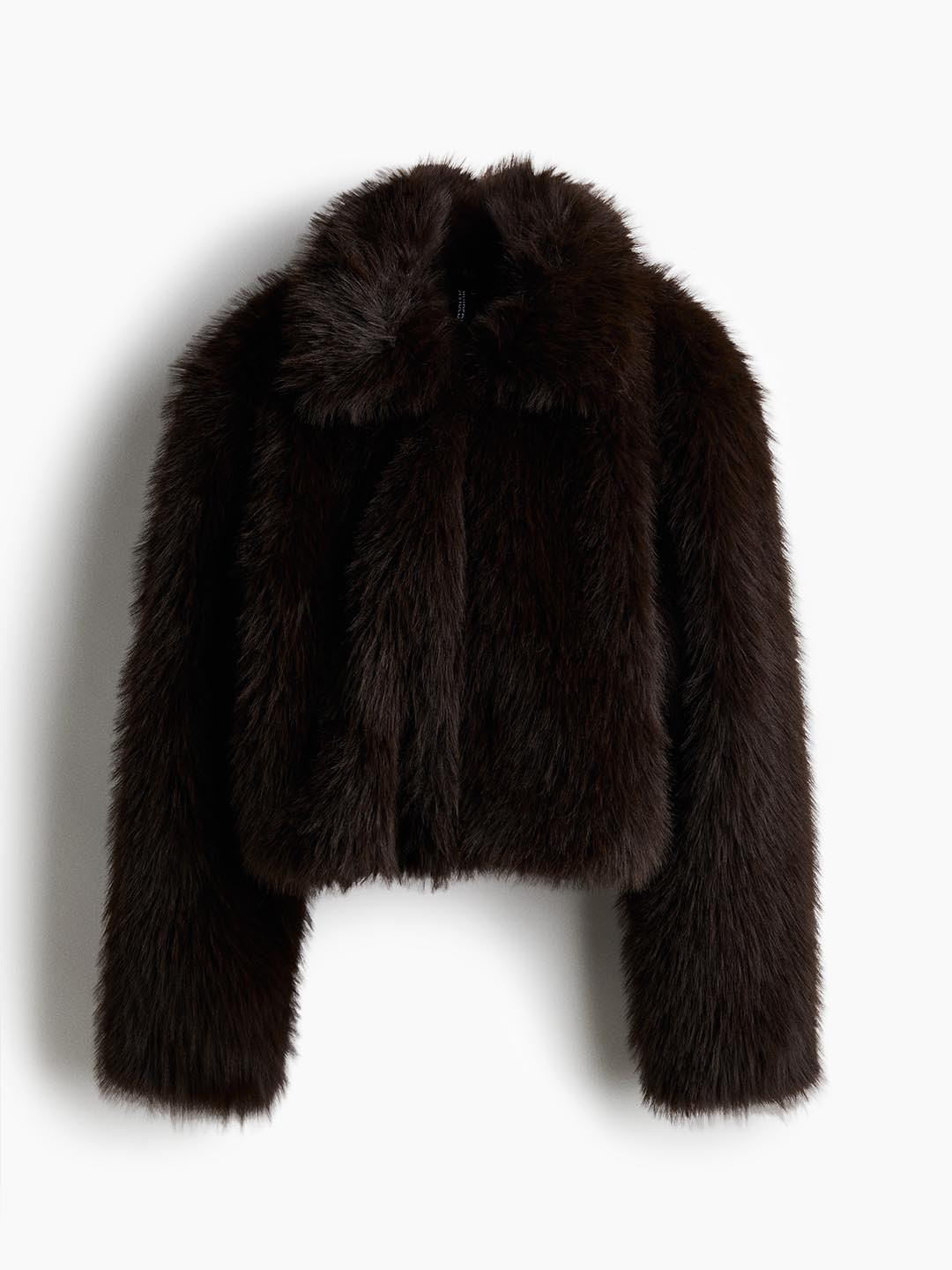 H&M Cropped Fluffy Jacket