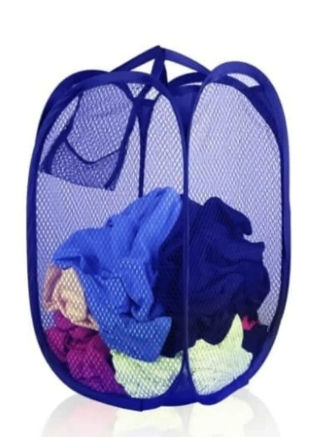 G-KING Blue Foldable Laundry Bag