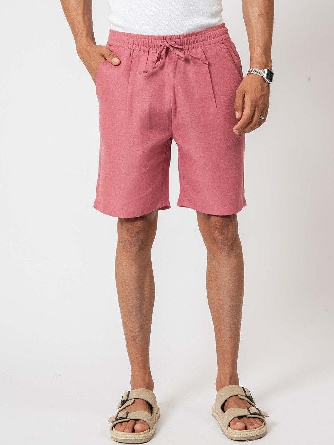 Hallstatt Life Men Mid-Rise Regular Fit Above Knee Shorts