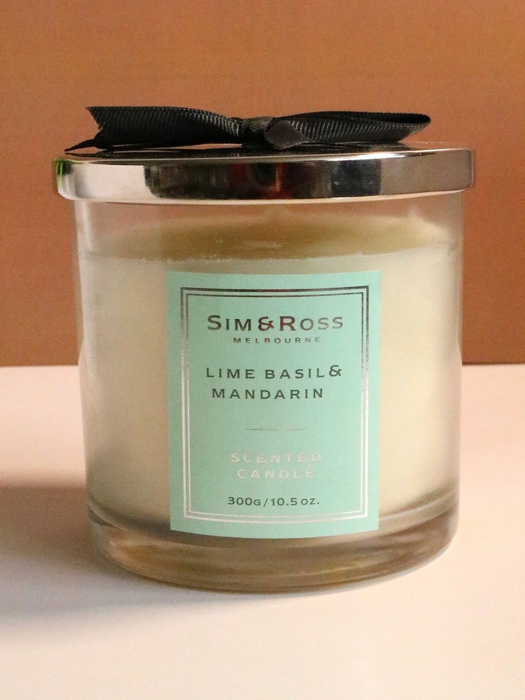 Sim & Ross White 1 pieces Jar Candle