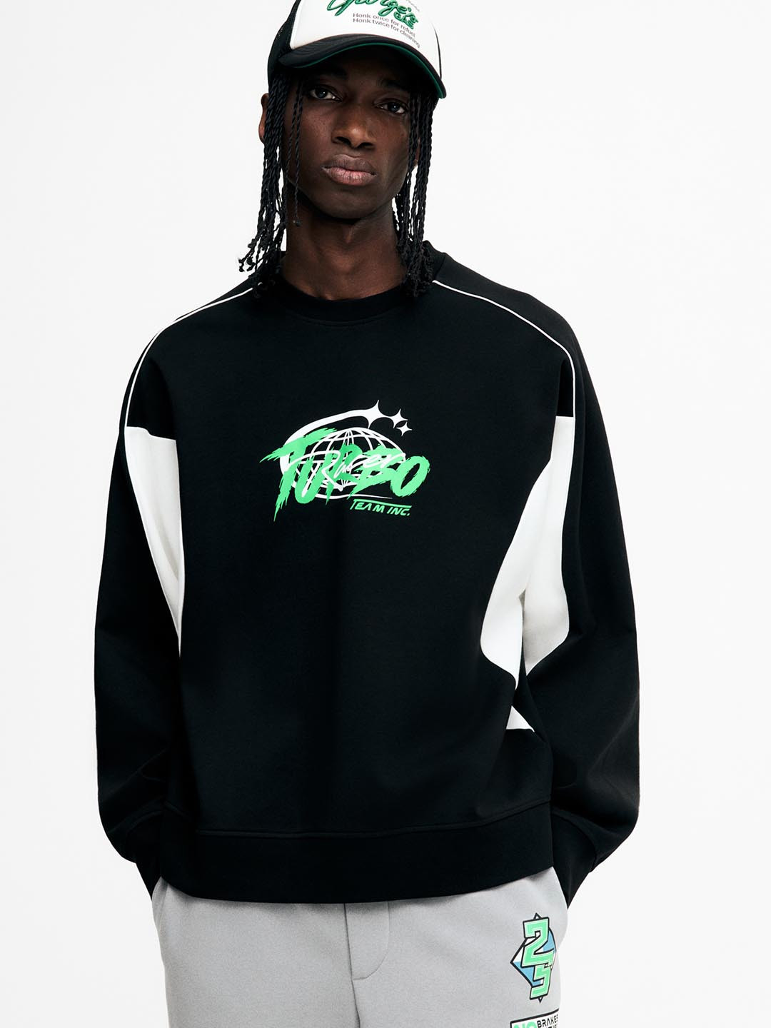 H&M Loose Fit Scuba Sweatshirt