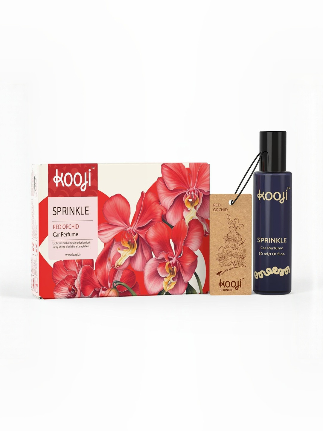 Kooji Red Orchid Car Freshener - 30 ml