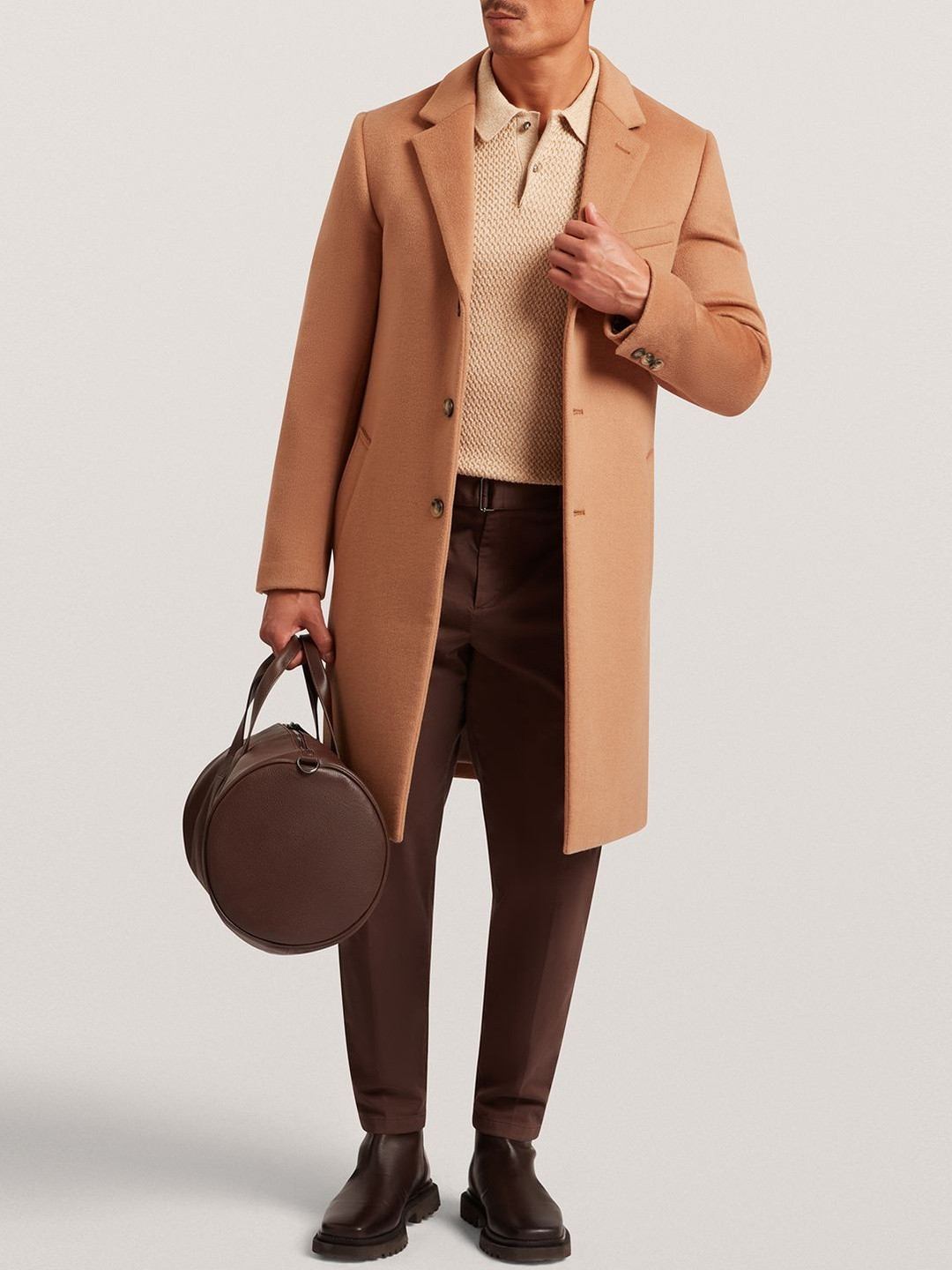 Ted Baker Men Knitted Short Sleeve Polo Tshirts