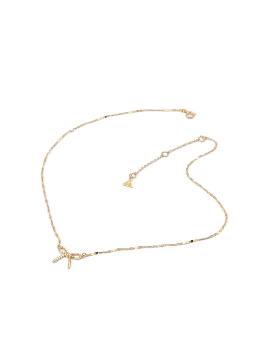 ALDO Bow Shaped Minimal Necklace