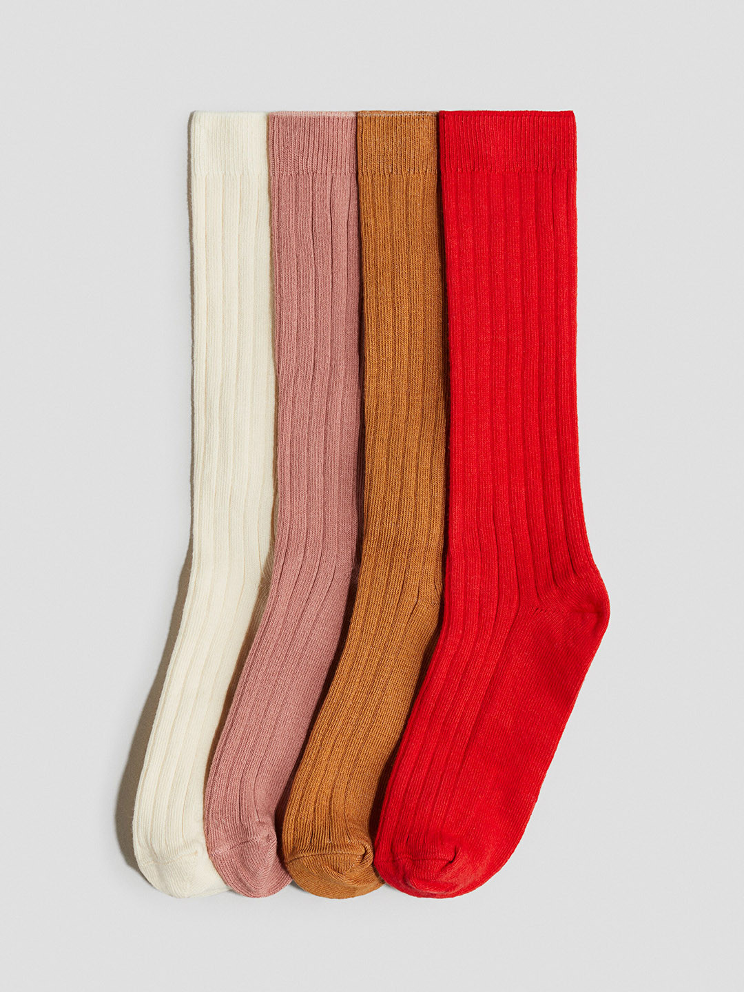 H&M Girls 4-Pack Knee Socks