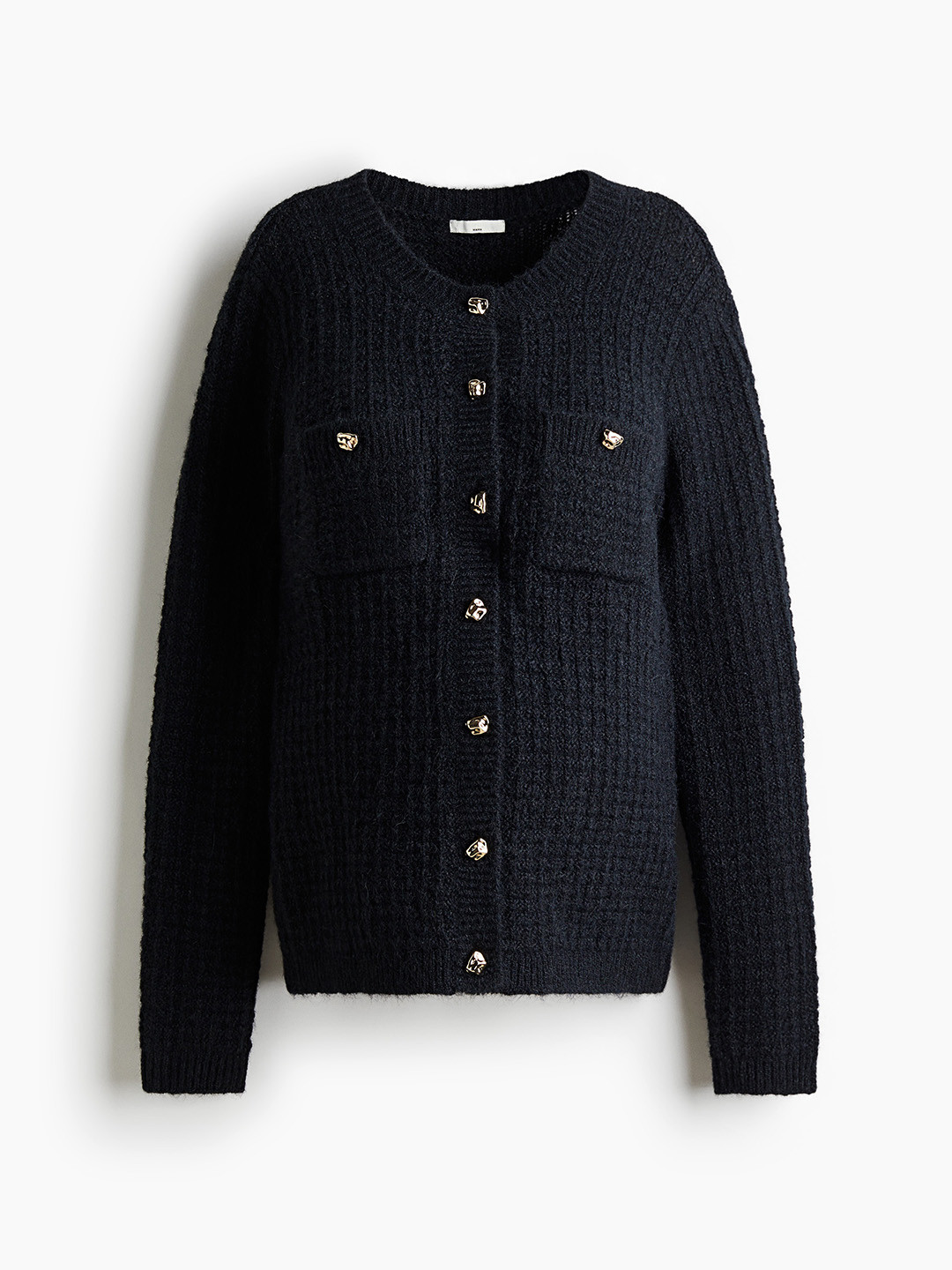 H&M MAMA Structured-Knit Cardigan