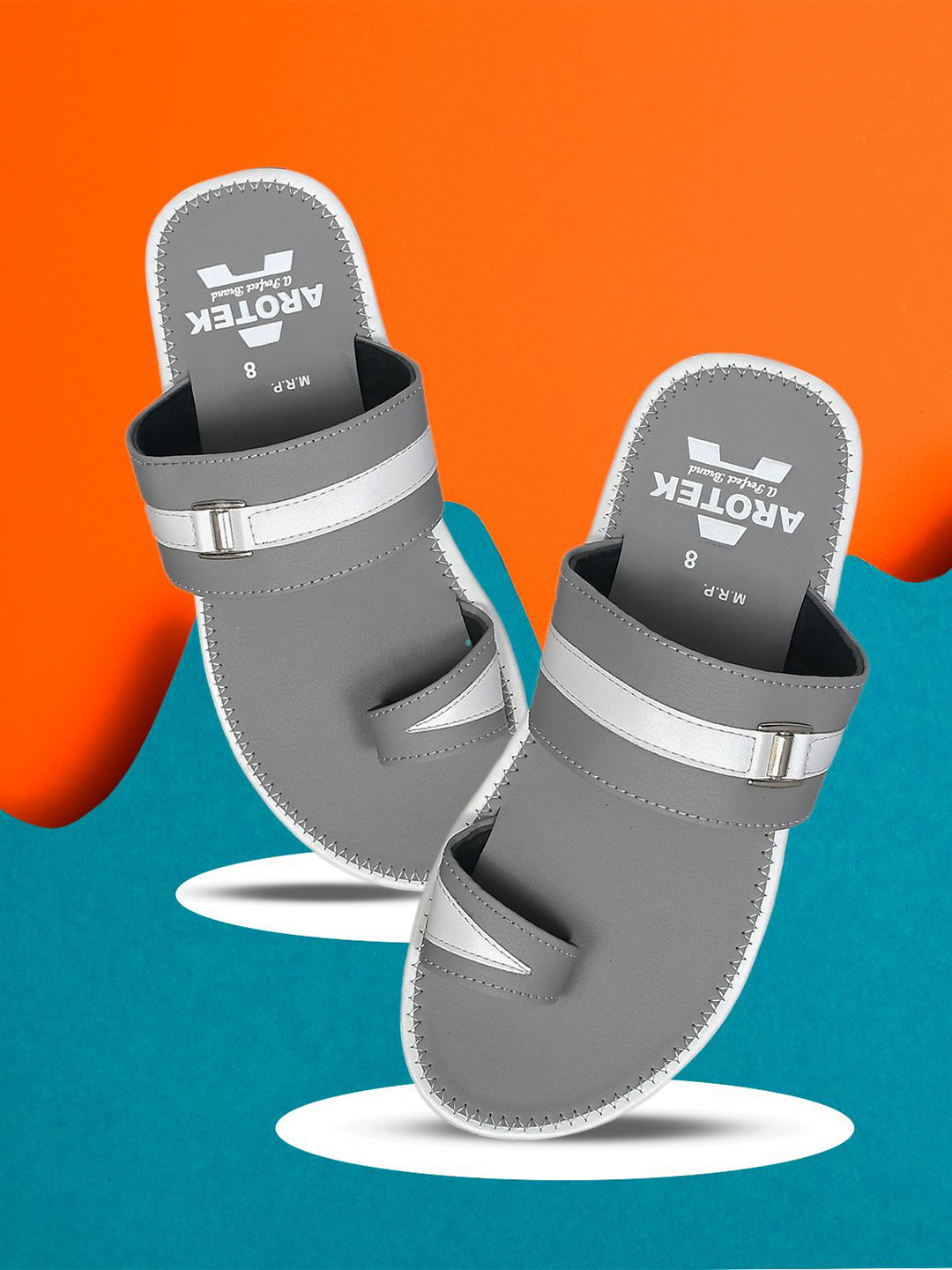 AROTEK Men Colourblocked Slip-On