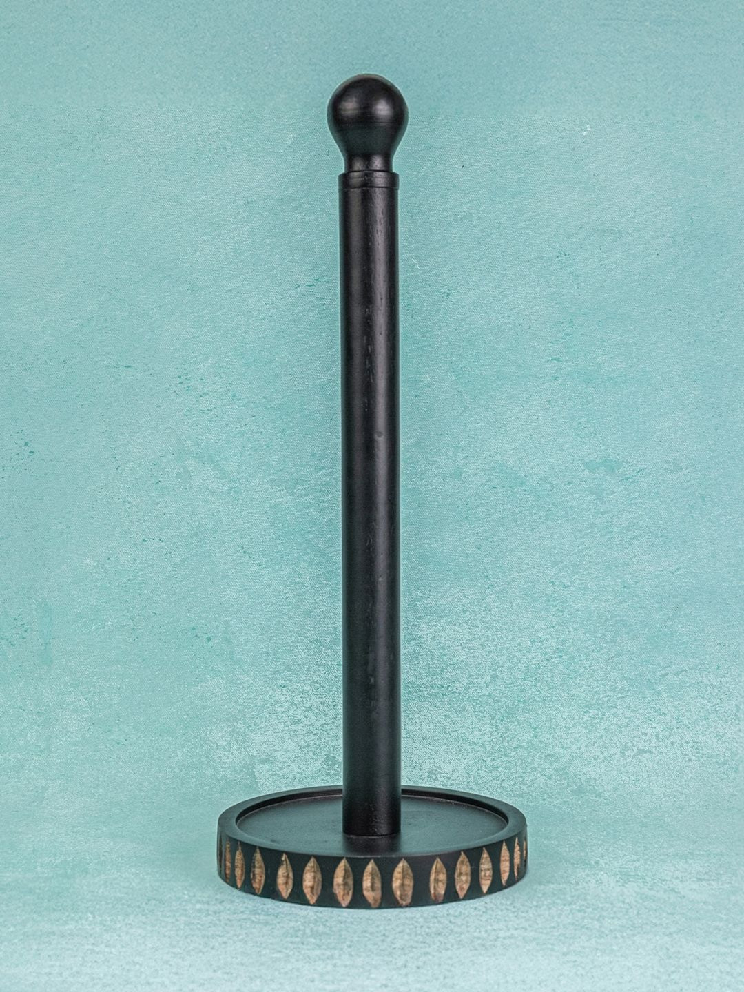 Ireka Homes Black Wood Tissue Holders