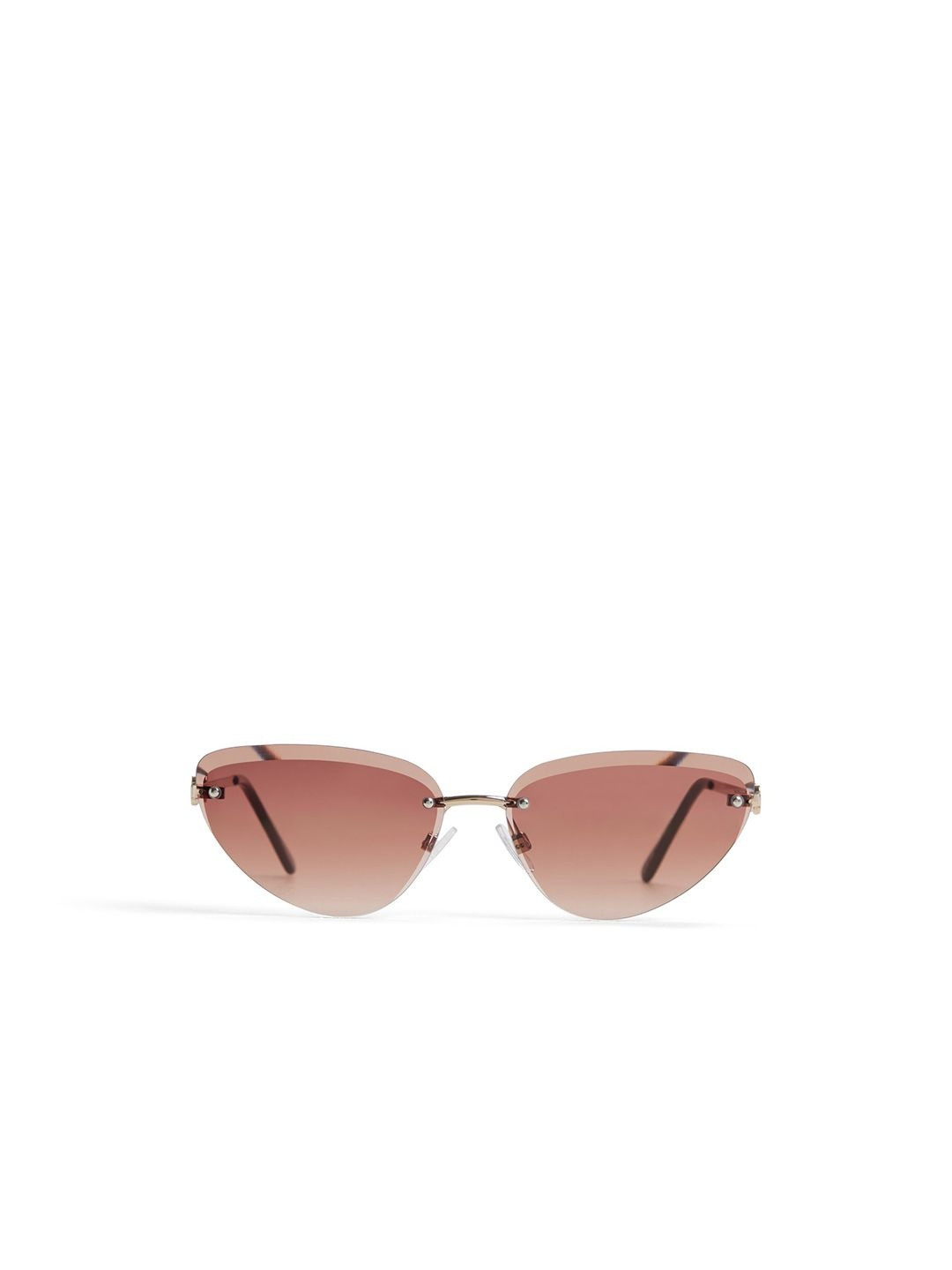 ALDO Women Rimless Cateye Sunglasses DWERALLE200