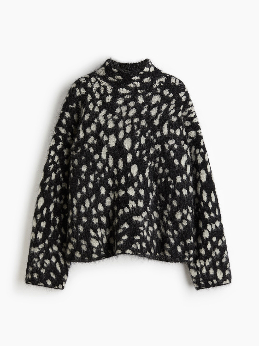 H&M Mohair Blend Turtleneck Jumper