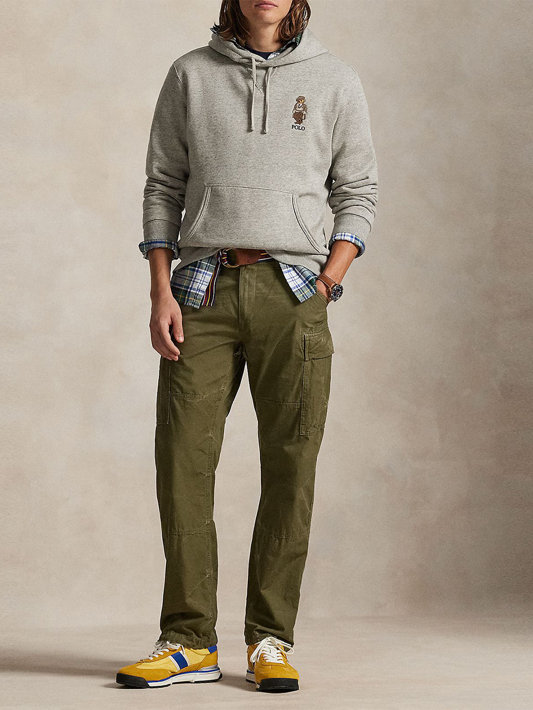 Polo Ralph Lauren Men Hooded Cotton Pullover