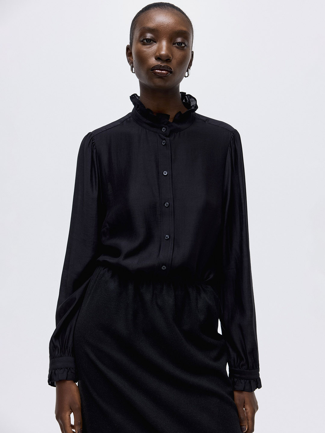 H&M Frill-Collar Blouse