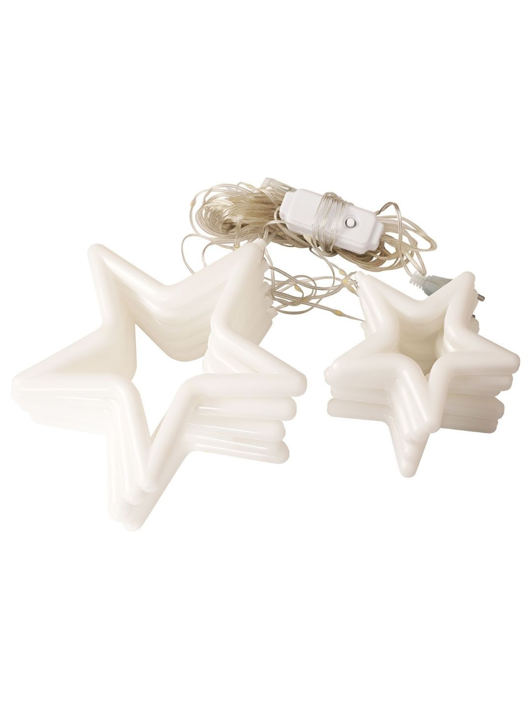 MZ Unisex 308 4.5m Color-Changing 200-LEDs Star-Shaped String Lights