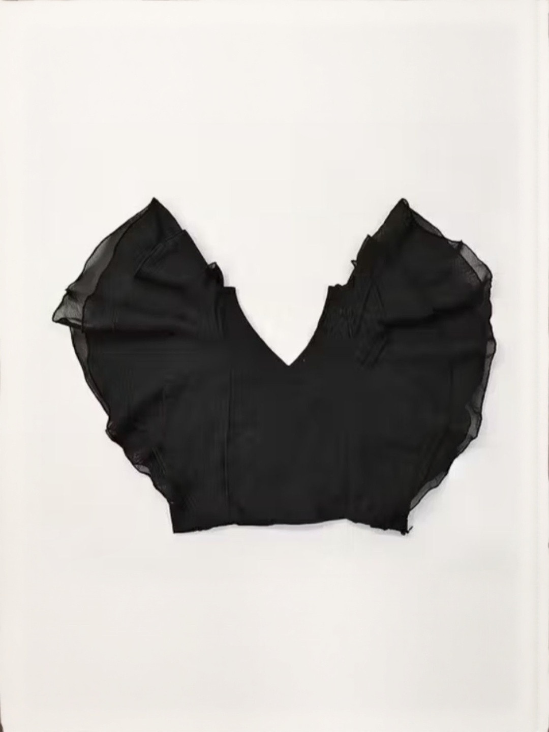 KATRODIYA ENTERPRISE Girls V-Neck Sleeveless Ready to Wear Lehenga Choli