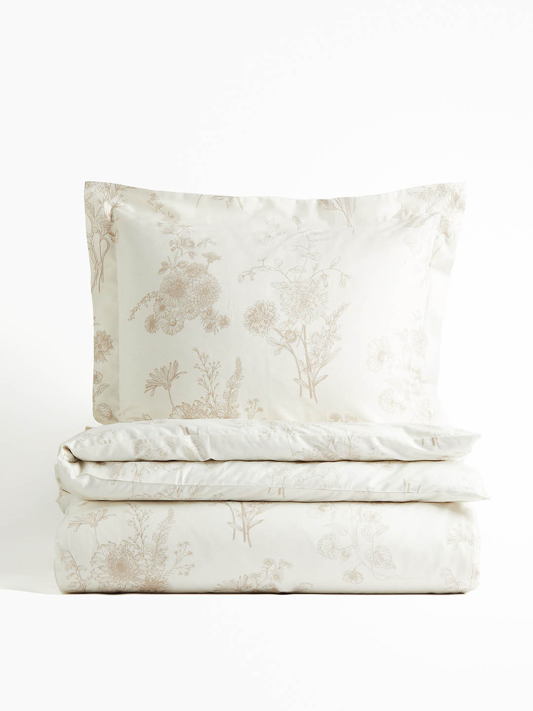 H&M Cotton Sateen Single Duvet Cover Set