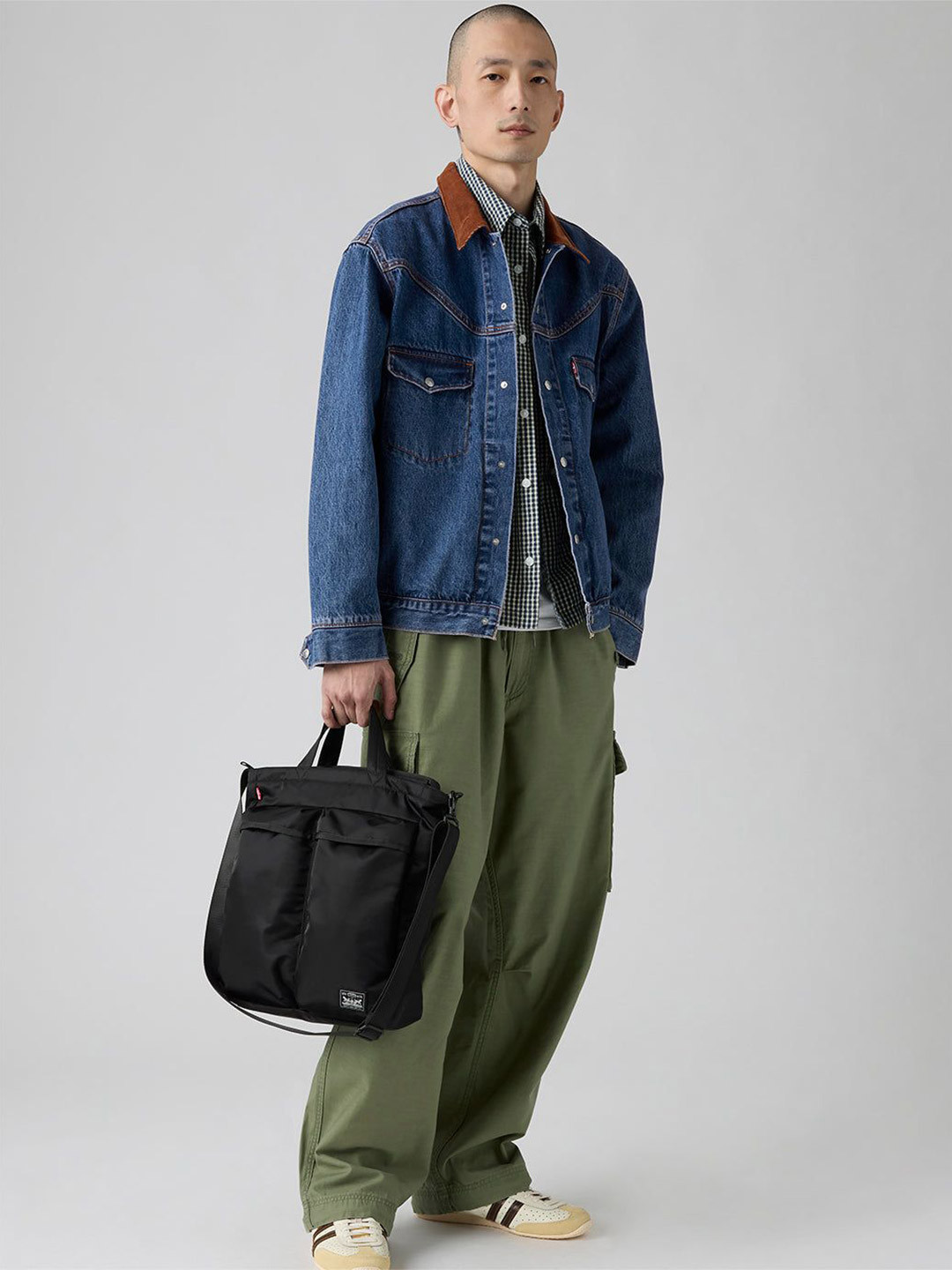 Levis Structured Tote Bag with Tasselled