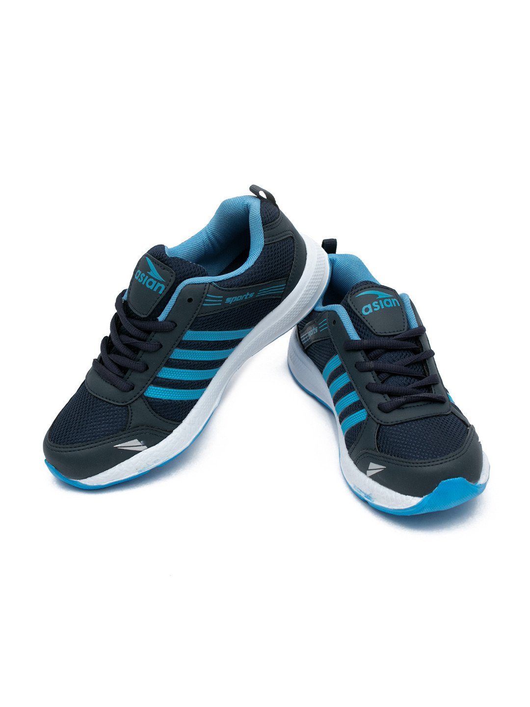 ASIAN Women Navy Blue Mesh Running Shoes