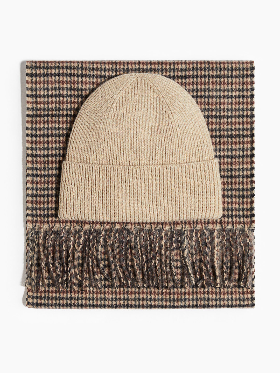 H&M 2-Piece Scarf And Beanie Set