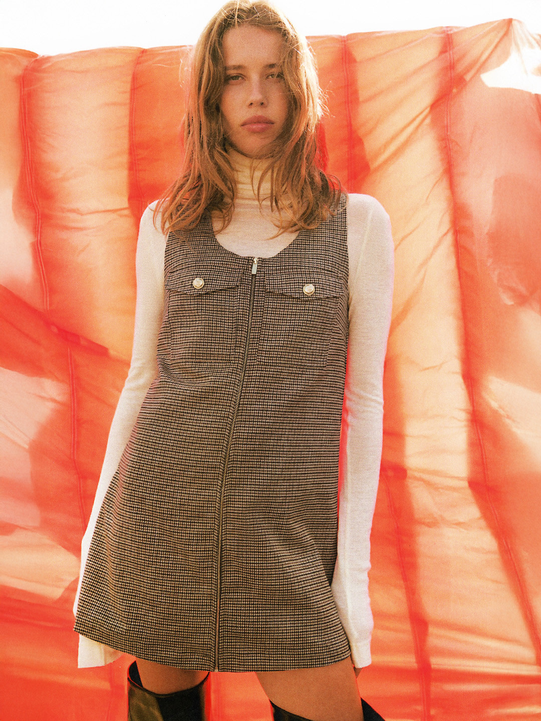 H&M Zip-Front Shift Dress