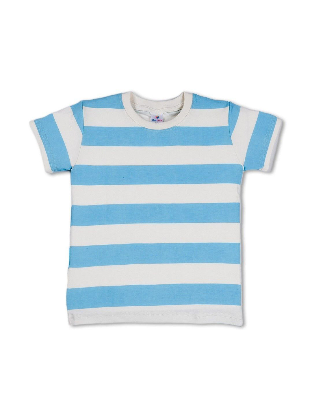 BLUMBUDS Boys Pack Of 3 Graphic Printed Round Neck Cotton Tshirts