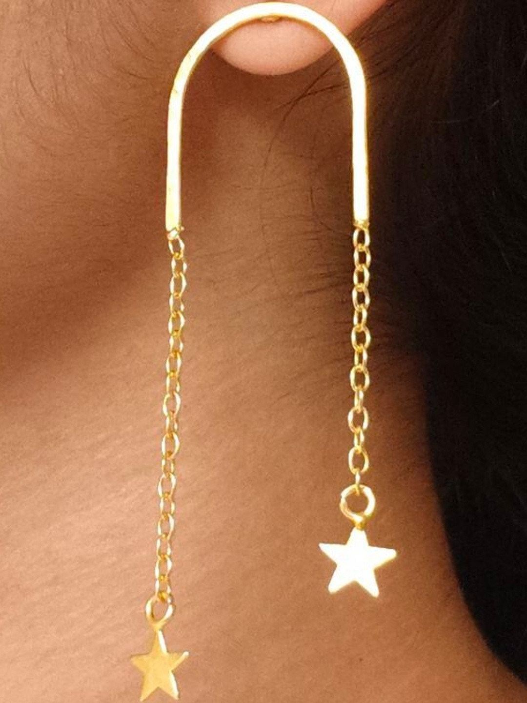 Hardin Style Star Shaped Drop Earrings