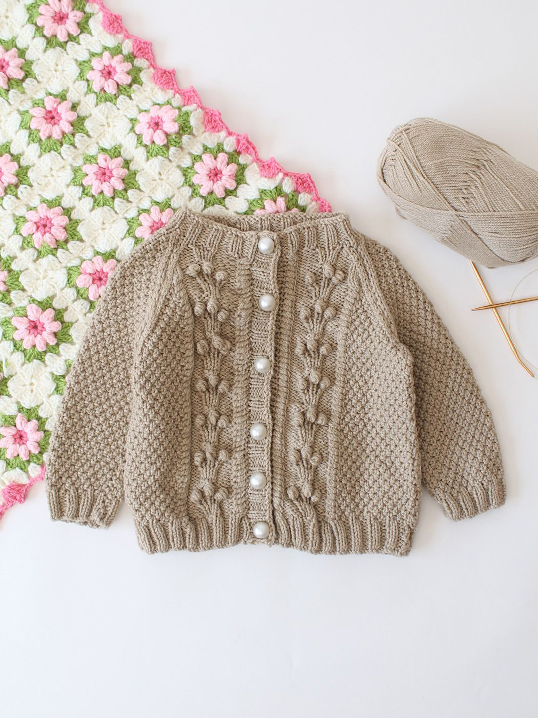 Woonie Kids Woollen Cardigan Sweater