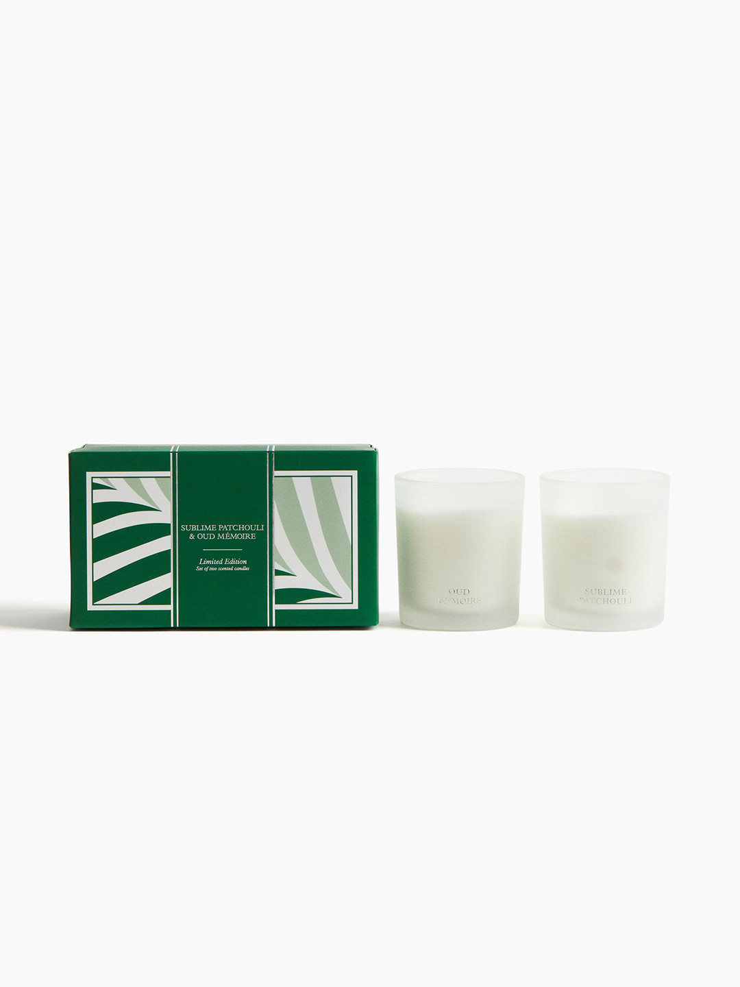 H&M White Gift-Boxed 2-Pack Scented Candles