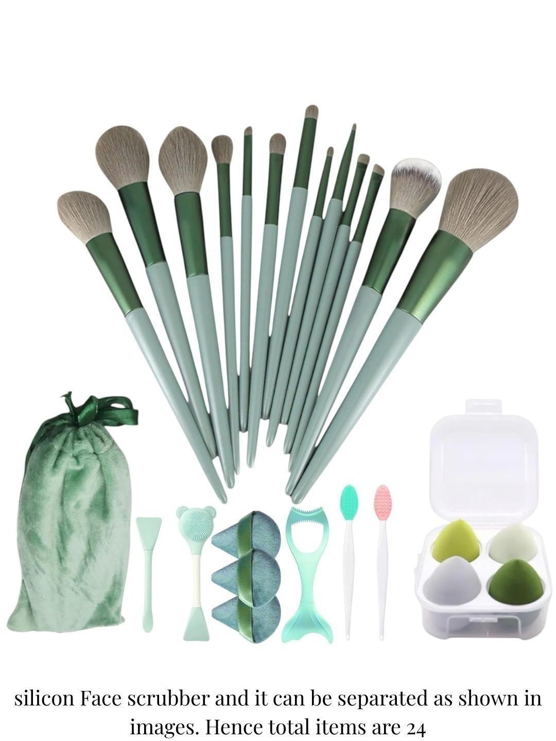 La Venust Set Of 24 Professional Makeup Brush Set