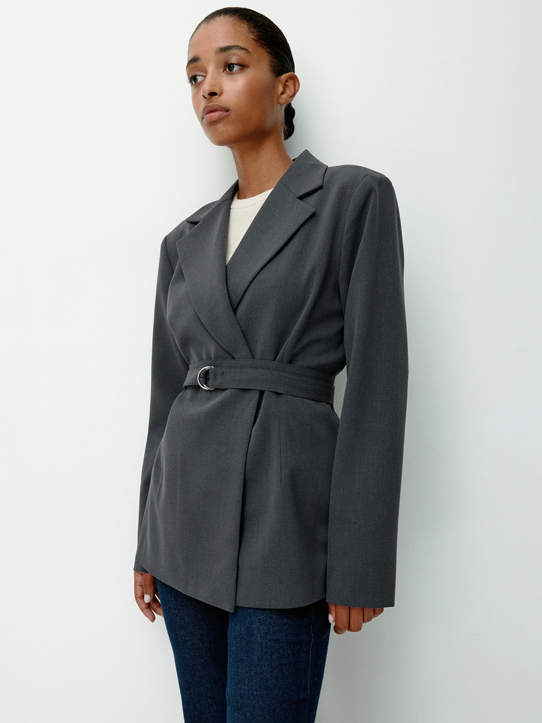 H&M Belted Blazer